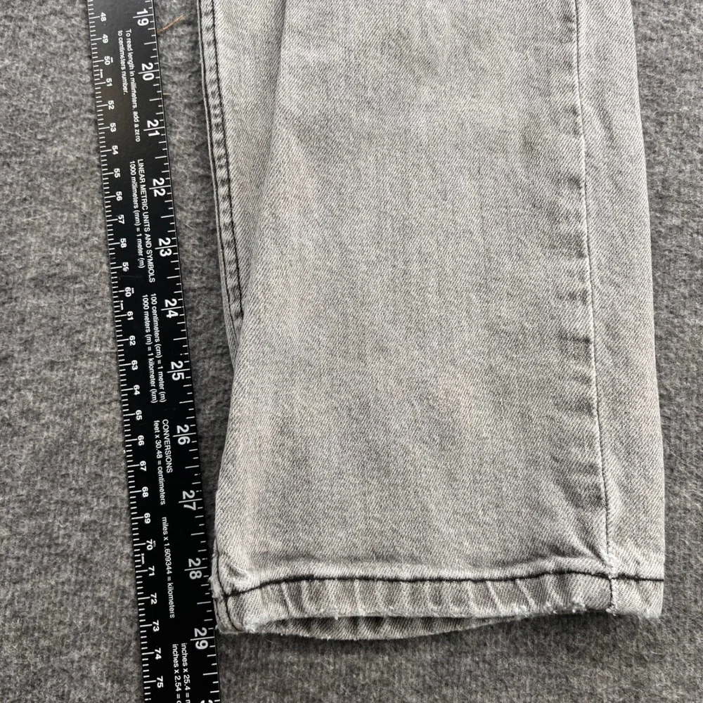 Levis 514 Straight Fit Jeans Light Gray Wash Denim Mens 32 Denim Relaxed‎
